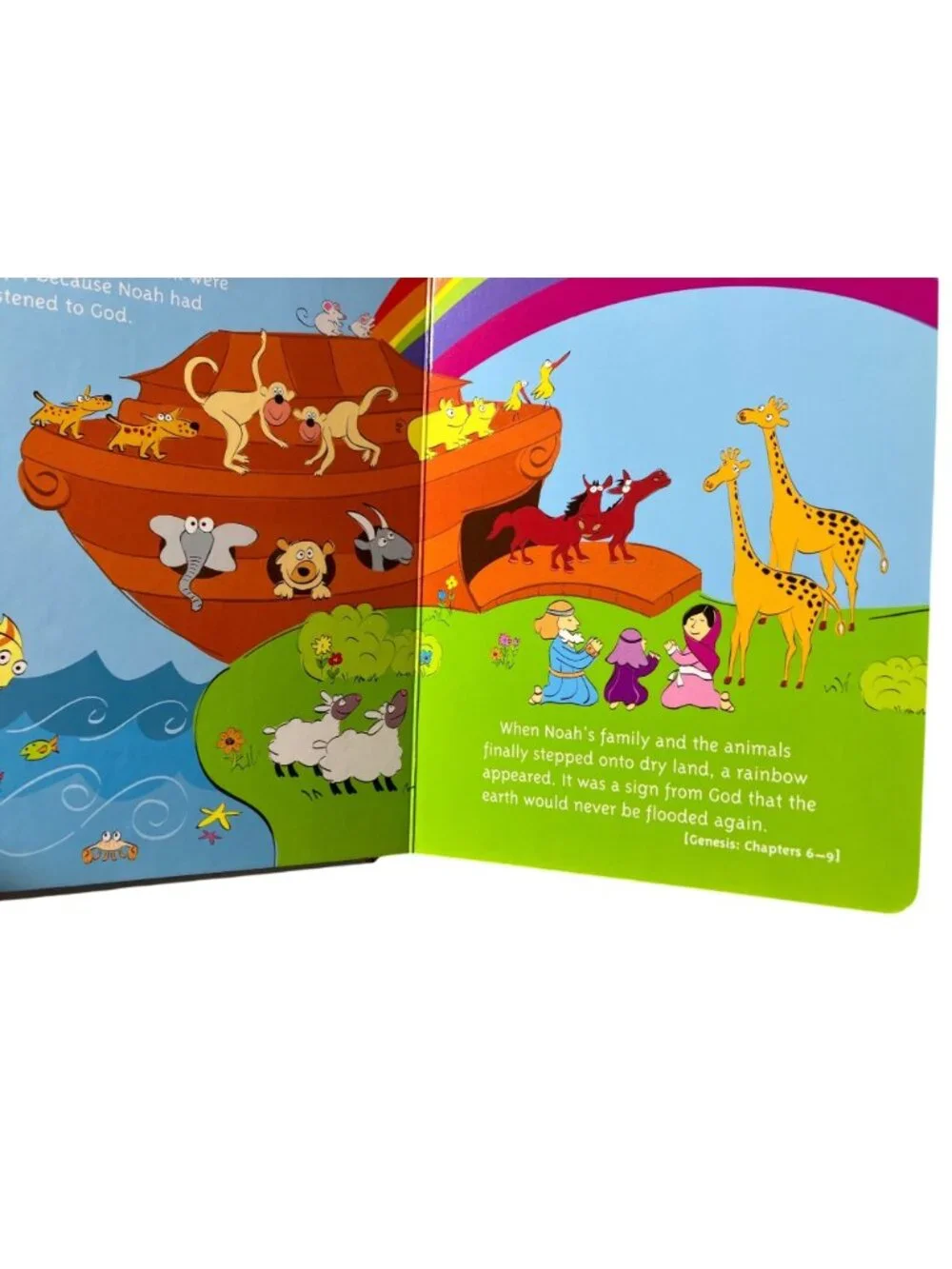 The Little Golden Bible Storybook Hardcover Kids Book - Picture 11 of 16